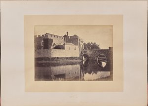 Bridge at the Entrance of Principal Island, Gate-house, and Guard-room of the Privates by J. Cruttenden