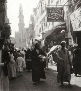 Bazaar of El Ghoria, Cairo, Egypt by J. Dearden Holmes