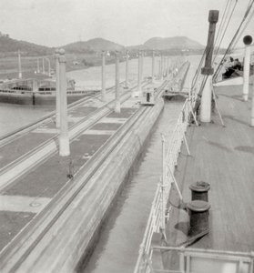 SS Orbita, Panama Canal, Panama, 20th century