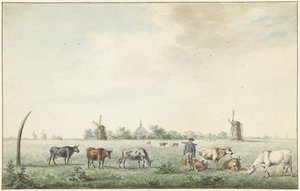 The Village of Amstelveen by J. Dirksen