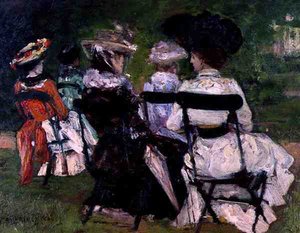 In the Park, c.1900 by J. Edward Homerville Hague