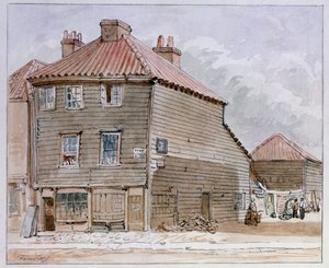 View of an Old House in High Street, Lambeth by J. Findley