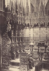 Choir Chairs in Barcelona Cathedral