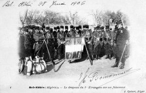 1st regiment of the French Foreign Legion, Sidi Bel Abbes, Algeria by J. Geiser