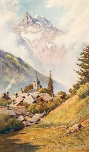 The Dents du Midi from Gryon, above Bex, JHL