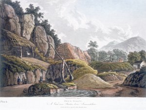 Brick Making near Stanton Drew, Somerset, 28th February 1798 by J. Hassall