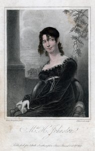 Mrs H Johnston, 1812 by J. Hopwood