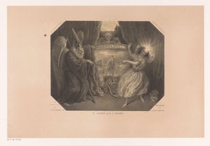Allegorical Representation of Time (Time Mirror Fantasies No. 2) by J. J. Hoffmeister