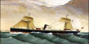 United States Mail Boat by J. Kinney