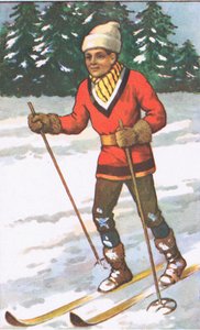 Canadian Boy, from MacMillan School Posters, c.1950-60s by J. Macfarlane