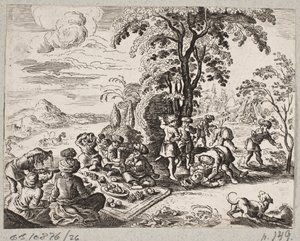 Illustration to Adam Olearius, 