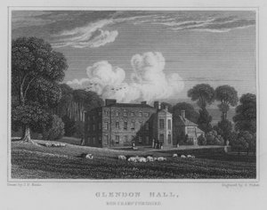 Glendon Hall, Northamptonshire by John Preston Neale