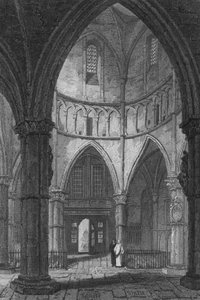 Interior of the Temple Church