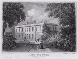 King-Weston, Somersetshire by John Preston Neale