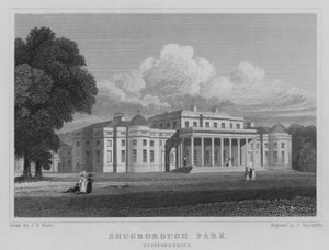 Shugborough Park, Staffordshire (engraving)