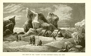 The Crew of the Alert in the Farthest North, May 1876 by J. R. Sinclair