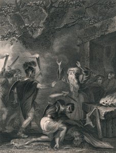 The Massacre of the Druids by J. Rogers