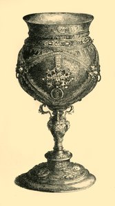 Coconut cup, c1585 by J. S. Goepel