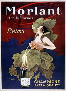Poster for Champagne Morlant, by J. Stall, 20th century by J. Stall