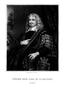 Edward Hyde, 1st Earl of Clarendon, English Historian and Statesman by J. Thomson