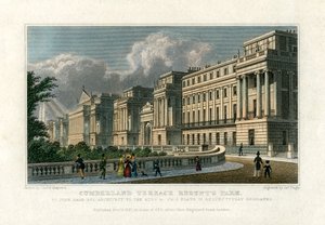 Cumberland Terrace, Regents Park, London by J. Tingle