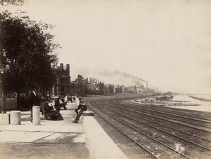 View of 35th Street Looking North, Chicago, c.1888