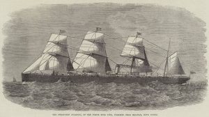 The Steam-Ship Atlantic, of the White Star Line, wrecked near Halifax, Nova Scotia