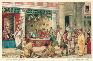Ancient Roman Street Scene