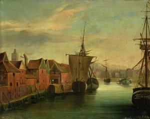 St. Catherines Quay, Ipswich, c.1830