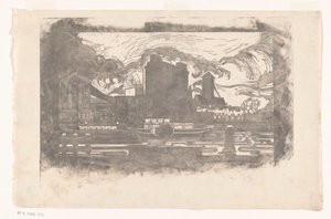 Factory on the Zaan by Jac Jongert
