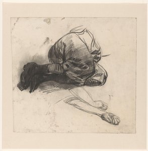 Study of the Legs and Arms of a Lying Woman