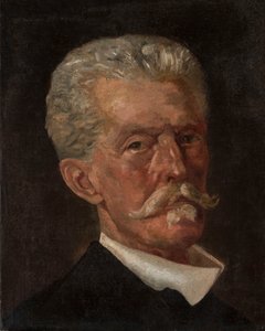 Head of a Man by Jacek Malczewski
