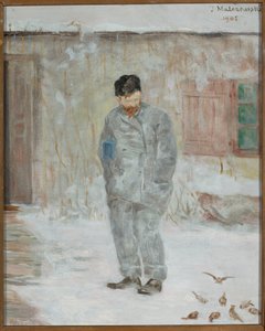 Portrait of Adolf Dygasiński by Jacek Malczewski