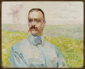 Portrait of Brigadier Józef Piłsudski by Jacek Malczewski