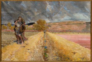 Saint Agnes by Jacek Malczewski