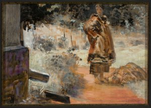 The Poisoned Well, Sketch by Jacek Malczewski