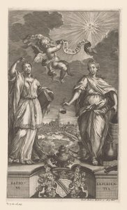 Allegory of Medicine in Strasbourg by Jacob Andreas Fridrich (I)