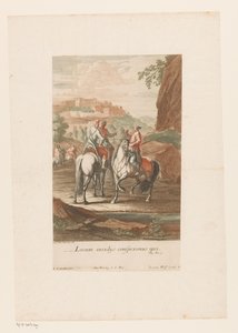 Riders Choosing a Good Location for the Battle by Jacob Andreas Fridrich (I)