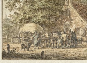 Stop at an Inn in Summer by Jacob  Cats
