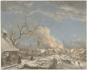 Winter, Night and Fire (The Four Seasons, Times of the Day and Elements) by Jacob  Cats
