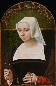 Barbara Arents by Jacob Claesz. van Utrecht