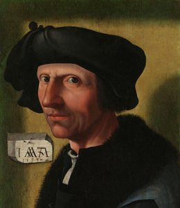 Portrait of Jacob Cornelisz van Oostsanen (c. 1472/77-1528/33)