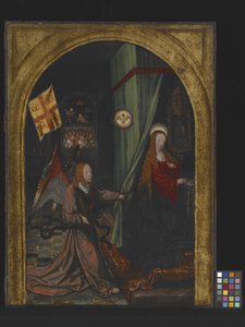 Annunciation by Jacob Cornelisz van Oostsanen