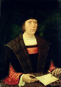 Portrait of a Man with a Letter