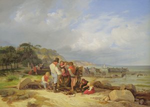 Fishermen in Probstei, 1835