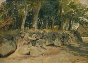 The Stone Wall in Sottorf, 1839