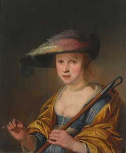 Lady as a Shepherdess