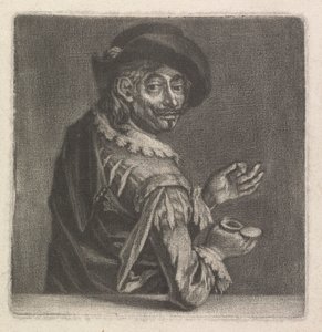 Man Taking Snuff