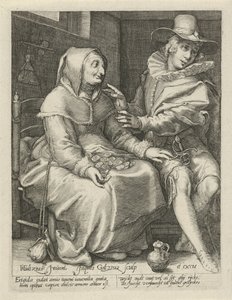 Unequal Love by Jacob Goltzius (II)