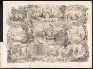 Caricature in Delft Student Almanac, 1858 by Jacob Gosschalk